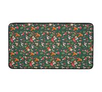 VlHpnpe Lovely Rabbits - Alfombrillas de jaula de absorción rápida, lavable a máquina, para accesorios de animales pequeños, ropa de cama de secado rápido