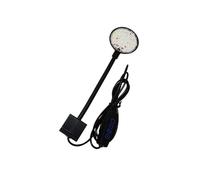 VlHpnpe Luz LED multicolor para acuarios con diseño de clip de control de brillo automático, alimentado por USB, ahorro de energía, lámpara de atenuación inteligente para acuarios