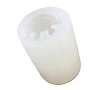 VlHpnpe Moldes de silicona de vaca escocesa de las Tierras Altas para decoración de pasteles, chocolate, resina, hornear, 7,5 x 7,3 x 6,4 cm, moldes de silicona para hornear