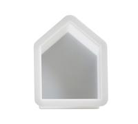 VlHpnpe Moldes en forma de casa, 3 de grado alimenticio para fundir, accesorios únicos para manualidades, moldes artísticos para la casa