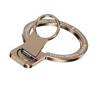 VlHpnpe Pequeño soporte giratorio de 360 grados, diseño plegable, soporte de aluminio adecuado para activar teléfonos inteligentes, soporte plegable portátil