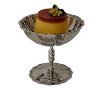 VlHpnpe Taza de postre de acero inoxidable fácil de limpiar, multiusos, para fiestas, picnics y eventos al aire libre, taza de postre de acero inoxidable fácil de limpiar