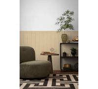 Dado Madera Tablillas Pintado 39803-3 Natural Vinilo de Lujo Panels AS Creation