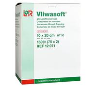 vliwa Soft Fieltro compresas 10 x 20 cm estériles 4lagig, 150 St