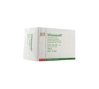 Vliwasoft® 94202 - Compresas no tejidas, dimensiones de 7,5 x 7,5 cm, caja de 100