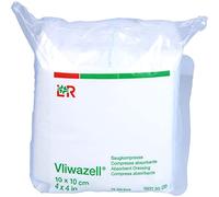 Vliwazell Saugkompressen 10 x 10 cm, 25 pzas Compresas