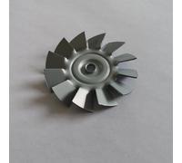 VLIZO 1200-1500W Piezas de aspiradora indutrial Piezas Motor Blade Central 6mm Diámetro 65mm