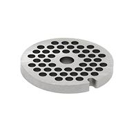 VLIZO Picadora de Carne de 4,5mm # 5, Disco de Rejilla, Piezas de Placa de picadora de celosía Inoxidable para Bosch MFW15 MUM5 Zelmer 886,5 Philips Kenwood D = 53mm