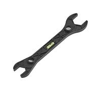 VLIZO Universal Adjustable Llave De Ducha De Doble Cabezal Multiusos Herramienta De Llave Ligera De Plástico De Alta Densidad Multifuncional Desmontaje