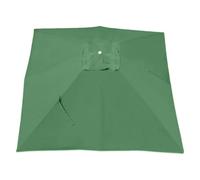 VLKLPZAHAK Toldo De Repuesto De 3x4m Para Sombrilla De Jardín, Cubierta De Repuesto, Sombrilla Cuadrada En Voladizo, Lona De Repuesto Para Sombrilla De Mesa, Mercado Al Aire Libre(Green,4x3m (13x9.8ft