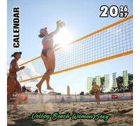 vσllєч вєαch wσmєn sєхч cαlєndαr 2026- 2027: 18 Month Planner To Keep You On Track from Sep 2026 to Dec 2027,Square 8.5 x 8.5 Inches Gift For Organizing & Planning