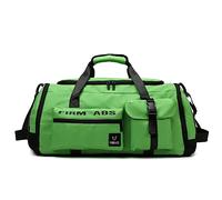 Vllcsla 67.2L Mochila Deportiva Gran Capacidad, Bolso de Gimnasio con Bolsillo Humedo, Compartimento Zapatos, Duffel Deportivo Impermeable, Bolsa de Viaje Grande de Fin de Semana (Verde)