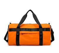 Vllcsla Bolsa de Gimnasio 50x25x25cm Unisex, con Compartimento Zapatos y Bolsillo Húmedo, Bolsas de Viaje Equipaje de Mano, Pequeña Bolsa Deporte Gym, Impermeable, con Banda de Esterilla de Yoga