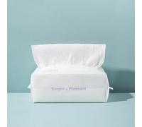 Vllcsla Toallas Faciales Desechables Toalla Facial Desechable de Limpieza Profunda Pañuelo de Algodón para Cuidado de Piel Húmeda y Seca de Cara - Toallitas Limpiadoras Faciales