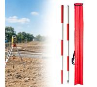 Vllentin Varilla De Nivel For Trabajos Viales Y TopografíA Terrestre,Poste TopográFico For InspeccióN del Sitio,Varilla De Centrado For TopografíA De Sitios,con Bolsa De Almacenamiento