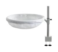 Vllold Cama para gatos para escritorio, accesorio de estante de cama para gatos | Muebles de decoración moderna giratoria de 360 grados, nido de hamaca con funda extraíble para gatitos de interior y
