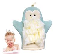 Vllold Guante exfoliante corporal, guantes exfoliantes para el cuerpo, manoplas elásticas de ducha, toalla de espuma, esponja de para el hogar y la escuela
