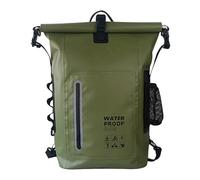 Vllold Mochila impermeable para mujer | Bolsas secas de gran capacidad - Aventuras al aire libre, bolsas secas marinas con tiras reflectantes, bolsas de viaje para navegación y playa, Verde militar,