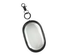 Vllold Organizador de almacenamiento de cargador, caja organizadora transparente para auriculares, almacenamiento de cables, funda con cremallera para joyas, almacenamiento de viaje, protección de