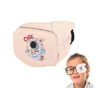 Vllold Parche ocular para gafas de niños, funda de algodón para gafas, multifuncional, ayuda a la ambliopía, cómodo y reutilizable para niños