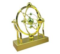 Vllold Pelotas de equilibrio oscilantes, máquina de movimiento perpetuo de física, modelo oscilante, mecánica, arte, manualidades, ciencia educativa, decoración del hogar para estantes, cumpleaños