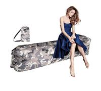 Vllold Sofá de aire - Sofá de aire - Tumbona plegable portátil impermeable cómodo para sentarse en la playa, festivales al aire libre película dormir