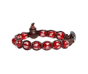 VLNET | Pulsera Tamashii Mani Stones con piedras naturales | 8 mm | Grabado con polvo de Plata, talla única, Plata de ley, Ágata Jade Ónix