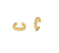 VLNET | Vestopazzo anillo banda corazones | diseño calado, motif, bold | acero chapado en oro | elaboración artesanal | talla única talla ajustable, Acero, Sin gemas.