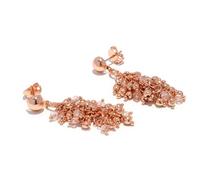 Vlnet | Vestopazzo pendientes colgantes mogra | plata - latón - cobre | artesanía, Talla única, Latón Plata Cobre, Sin piedra preciosa