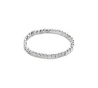 VLNET® | Vestopazzo pulsera elástica con corazones | corazones | chapado en plata | talla única | artesanía | idea regalo (corazón liso)