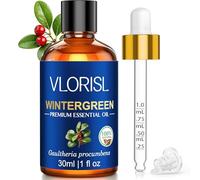 VLORISL Aceite Esencial de Gaulteria 30ml Aroma Mentolado Intenso y Potente