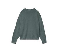 VERO MODA VMBOOM LS O-Neck Jersey GA Noos, Balsam Green/Detail:Melange, XS