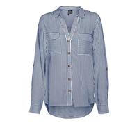 VMBUMPY L/S Camiseta New WVN GA Noos, Surf The Web/Stripes:Snow White, S