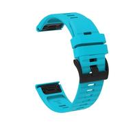VMBVBHMDF Correa De Silicona De 22 Mm Y 26 Mm Compatible Con Garmin Fenix 6X, 6 Sapphire, 7X, 7 Pro Solar 5, 5X Plus 3 3HR, Epix Approach S62 Y 60 QuickFit.(Skyblue,26mm)