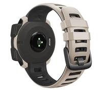 VMBVBHMDF Correa De Silicona Suave Compatible Con Garmin Instinct Solar Crossover Tactical Esports Tide Watch Band Instinct 2 Solar Watch Bracelet(Khaki black)