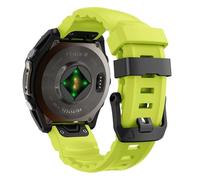 VMBVBHMDF Correa Deportiva De Silicona Compatible Con Garmin Fenix 8, E, 7, 7X, Pro, 6, 6X, 5, 5X, Epix, Instinct Y Forerunner 970 (22 Mm Y 26 Mm).(Green,26mm)