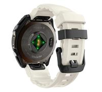VMBVBHMDF Correa Deportiva De Silicona Compatible Con Garmin Fenix 8, E, 7, 7X, Pro, 6, 6X, 5, 5X, Epix, Instinct Y Forerunner 970 (22 Mm Y 26 Mm).(Starlight,26mm)