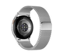 VMBVBHMDF Correa Universal de acero inoxidable Milan de 22mm y 20mm de grosor for relojes Samsung Galaxy 7/6/5/4/classic/5 Pro, correa de repuesto(Silver,20mm)