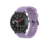VMBVBHMDF Correa universal de silicona de 20/22 mm for reloj inteligente Polar Grit X/Vantage M, compatible con Samsung Watch4.(Light Purple,20mm)