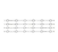 VMBVBHMDF Kit de 4 Tiras de LED for LG 49UV340C 49UV340C-UB 49LV340C 49UJ6565 49UJ670V 49UJ6560 49UJ701V 49" V17 ART3 2862 2863 Rev0.2