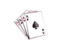 vmcoatdu Broche de solapa esmaltado con diseño de manos de esqueleto y corazón, One Size, Metal, laminado adhesivo