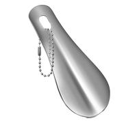 VMDVBNA Calzador Calzador de metal acero inoxidable, mini llavero portátil, calzador for niños, accesorio fácil llevar(Sliver)