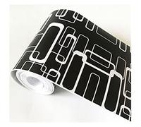 VMDVBNA Cenefa adhesiva para pared Adhesivo de pared 3D impermeable autoadhesivo PVC for cocina, baño, línea patadas, papel tapiz, bordes, pegatinas extraíbles, decoración para el Hogar(WB08 10)