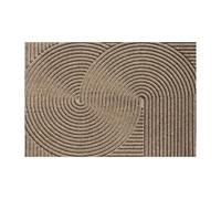 VMDVBNA Felpudo Felpudo Sencillo y Duradero con Anillo de Alambre for Puerta, Resistente al Desgaste, Antideslizante, for Entrada, Elimina el Polvo la Arena(Khaki,80X120cm 31.5X47.3in)