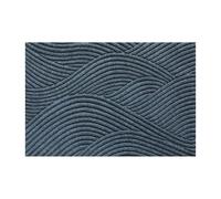 VMDVBNA Felpudo Felpudo Sencillo y Duradero con Anillo de Alambre for Puerta, Resistente al Desgaste, Antideslizante, for Entrada, Elimina el Polvo la Arena(Blue,80X120cm 31.5X47.3in)