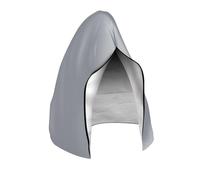 VMDVBNA Funda para Silla Colgante Fundas for sillas de Patio con Forma Huevo y Cremallera, Impermeables, Grandes, Mimbre, Resistentes a la Intemperie Exterior Impermeable(Gray,115x190CM)