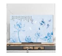 VMDVBNA Funda para TV Cubierta antipolvo for TV, toalla de 43 pulgadas, 55, 50, 65, cubierta LCD colgante, decoración Universal varios tamaños para Pantalla(10,37inch(87x60cm))