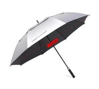 VMDVBNA Paraguas Paraguas de golf grande 185 cm for hombre, manual, mango largo, resistente a los rayos UV, parasol viaje, sombrilla playa, al viento para Hombre(Silver 150cm 8K)