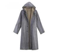 VMDVBNA Poncho lluvia Impermeable Impermeable de lona gruesa a prueba inundaciones, impermeable largo una pieza a, emergencia a tormentas for mineros para Viajes y Exteriores
