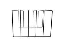 VMDVBNA Soporte Vinilos Estante de exhibición Discos Vinilo, Tocadiscos LP, Almacenamiento colección, Soporte, clasificador Archivos Papel y Documentos Metal Negro Decoración(S)